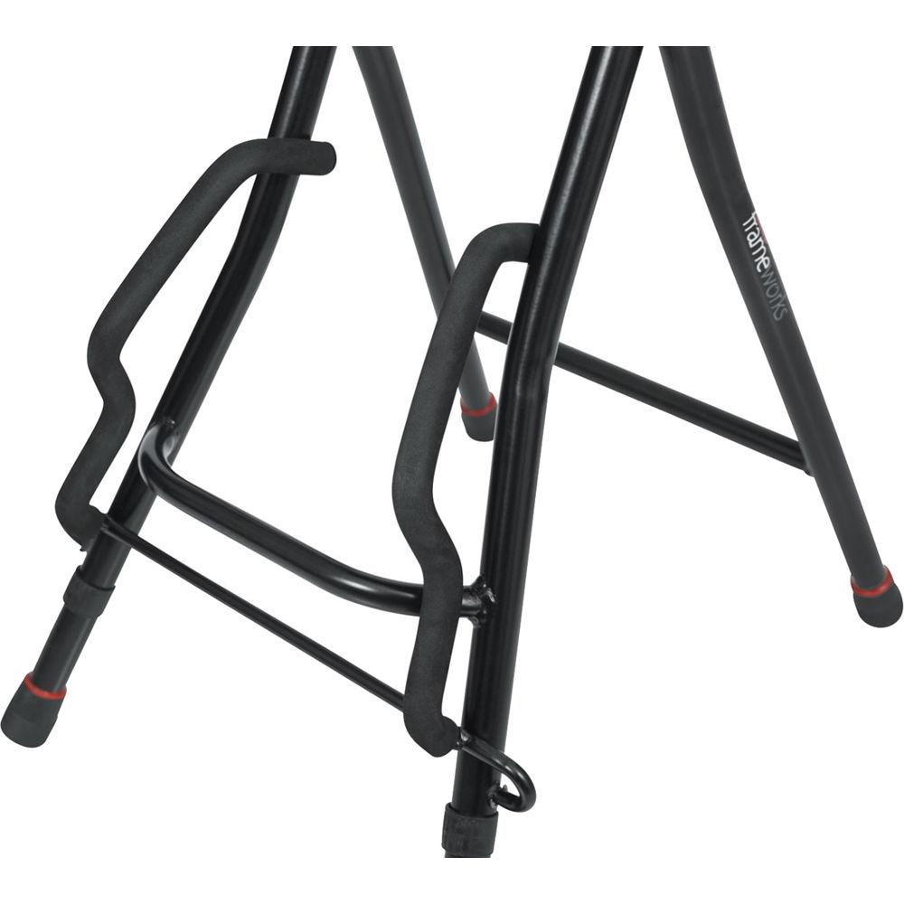 Gator Cases Frameworks Guitar Performance Seat & Single-Guitar Stand Combo