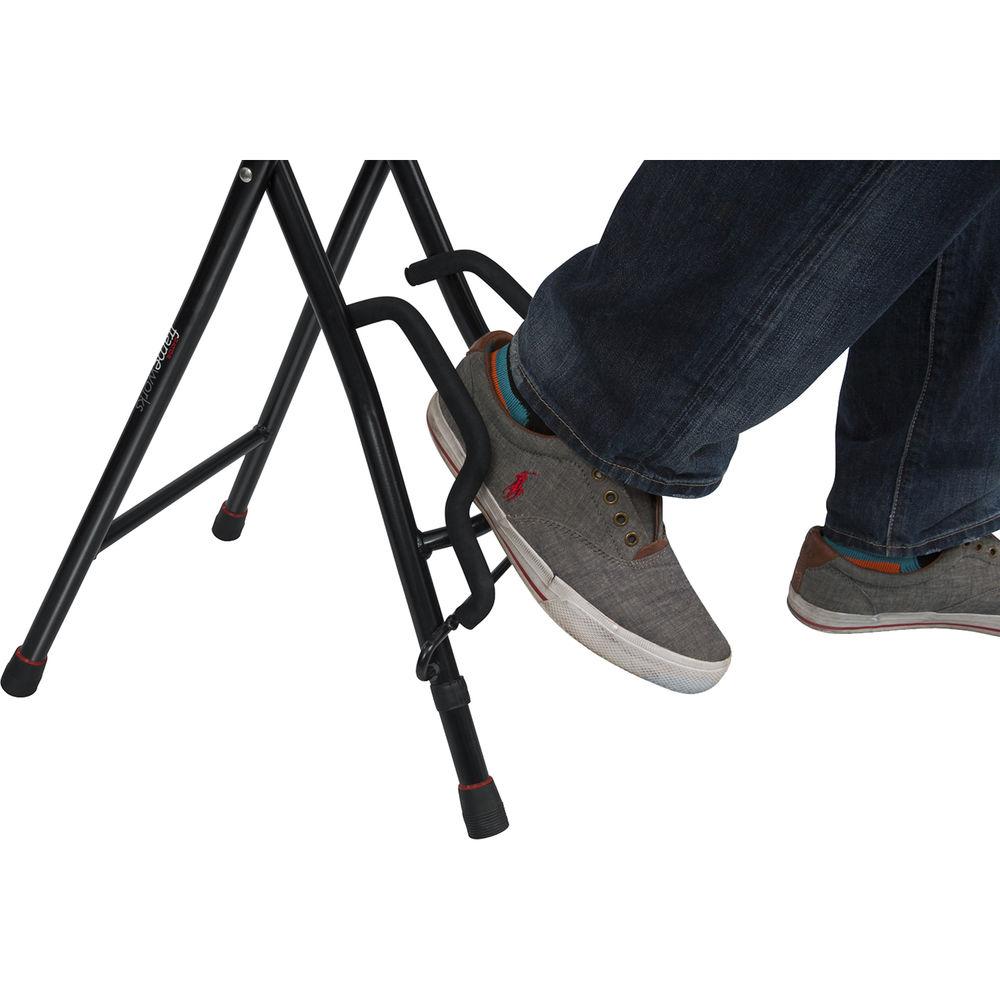 Gator Cases Frameworks Guitar Performance Seat & Single-Guitar Stand Combo