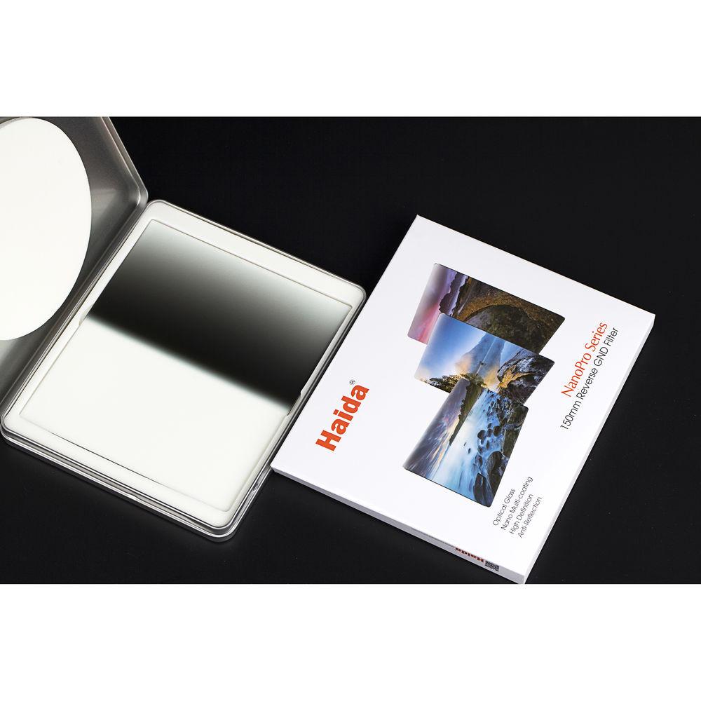 Haida 150 x 170mm NanoPro MC Reverse Graduated 0.9 ND Optical Glass Filter