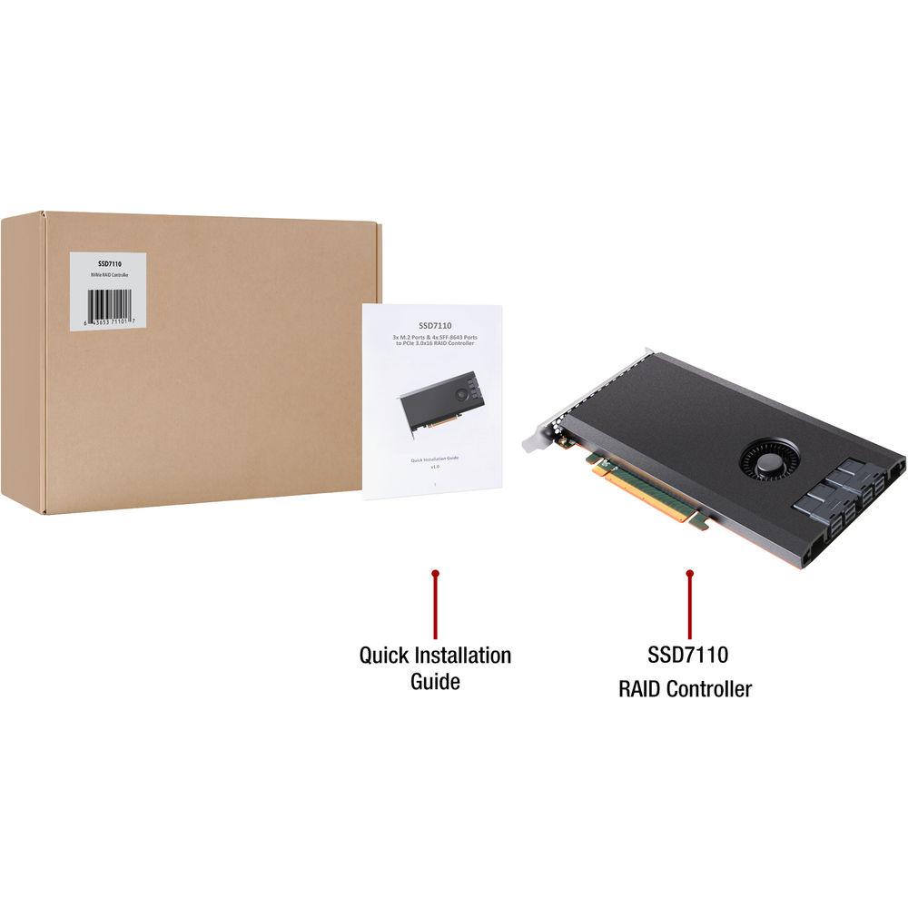 HighPoint SSD7110 NVMe RAID Controller