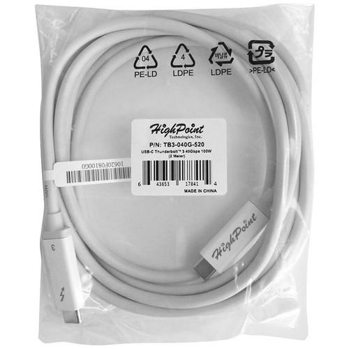 HighPoint Thunderbolt 3 40 Gb s Cable