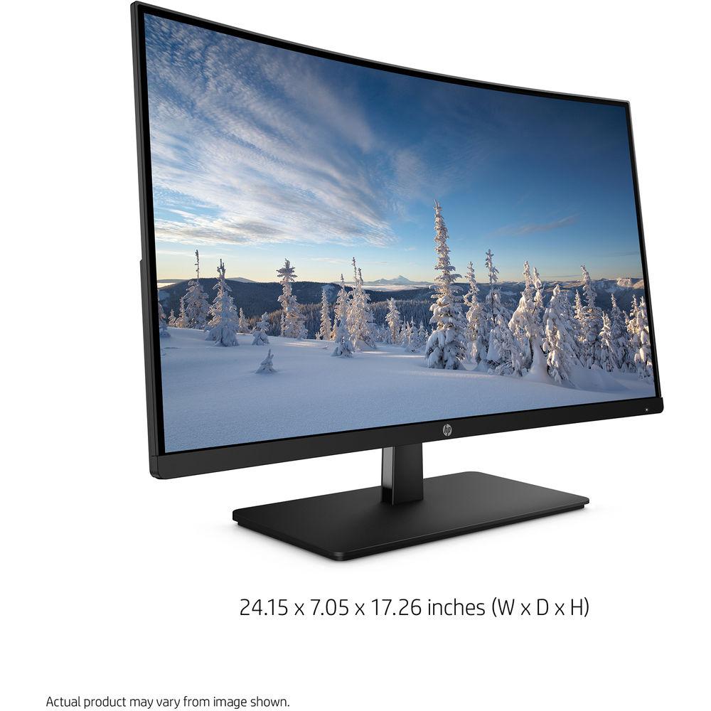HP 27b 27" 16:9 Curved LED Monitor