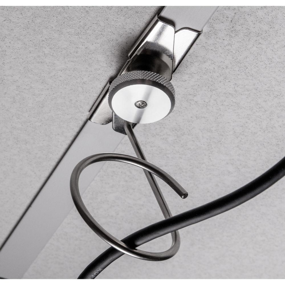 Impact Drop Ceiling Scissor Clamp with Cable Support