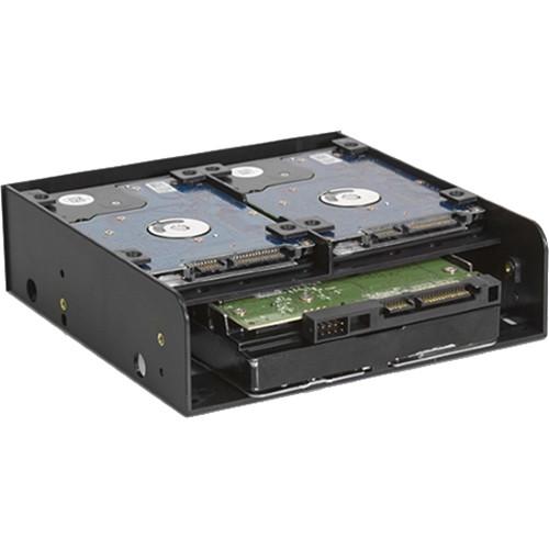 iStarUSA 5.25" Drive Bay Bracket for 2.5" and 3.5" HDDs SSDs