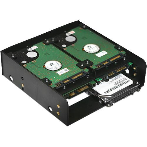 iStarUSA 5.25" Drive Bay Bracket for 2.5" and 3.5" HDDs SSDs