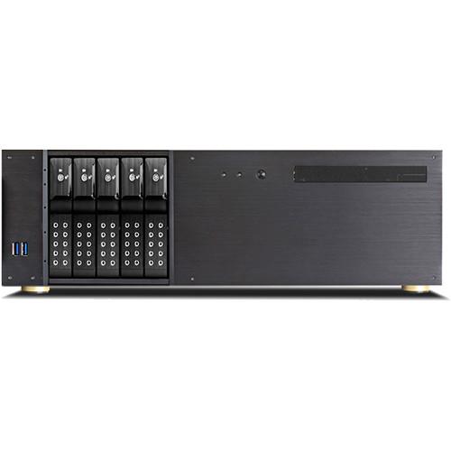 iStarUSA D-350HN-DT 3 RU Compact 5 x 3.5" Bay Trayless Hotswap microATX Desktop Chassis