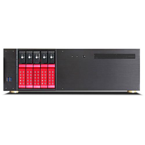 iStarUSA D-350HN-DT 3 RU Compact 5 x 3.5" Bay Trayless Hotswap microATX Desktop Chassis