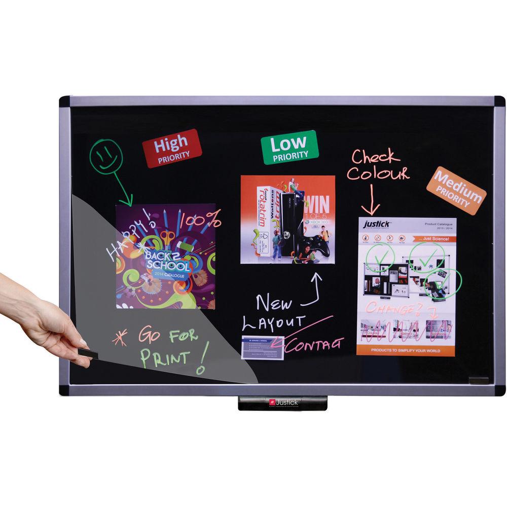 Justick Overlay Premium Frame Dry Erase Board