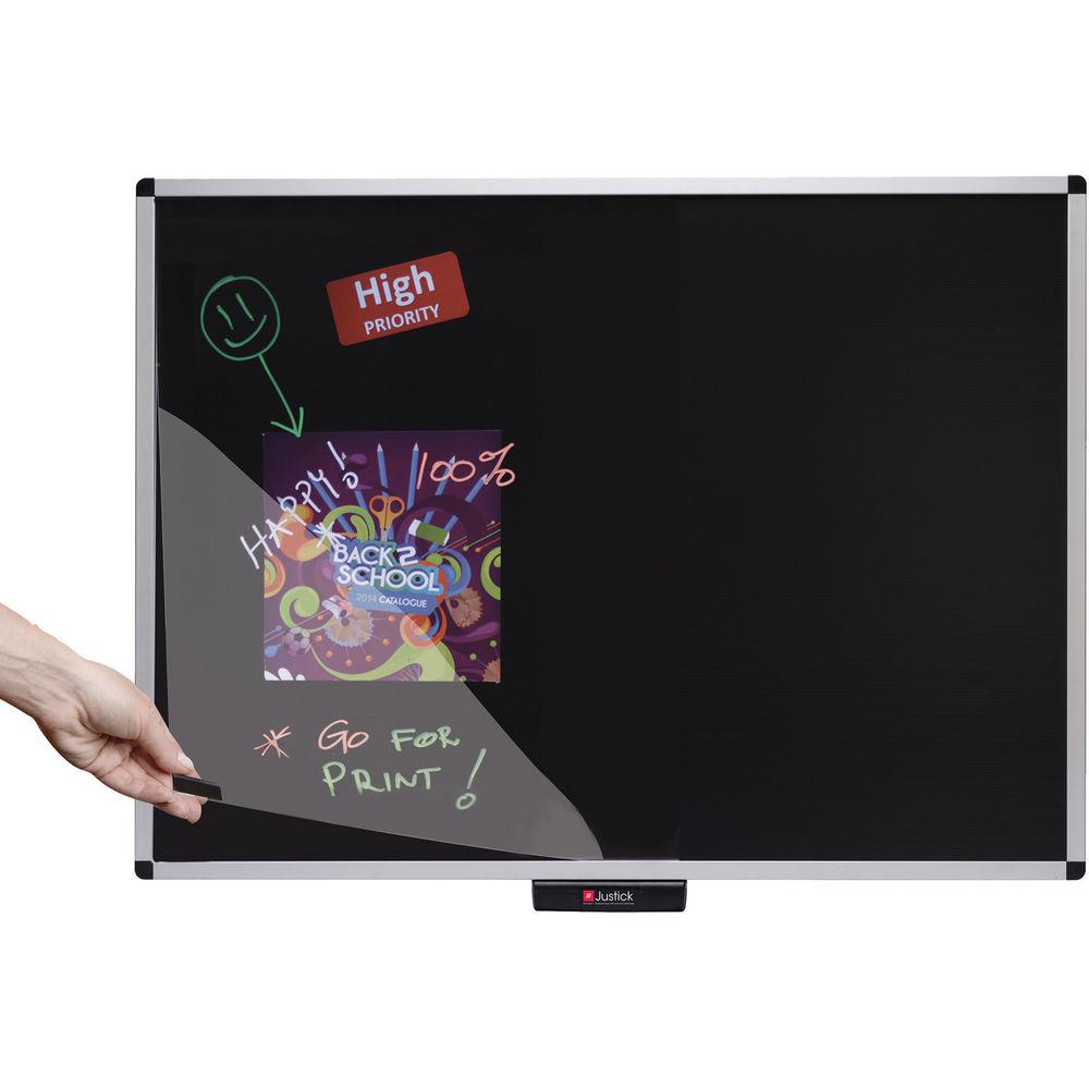 Justick Overlay Premium Frame Dry Erase Board