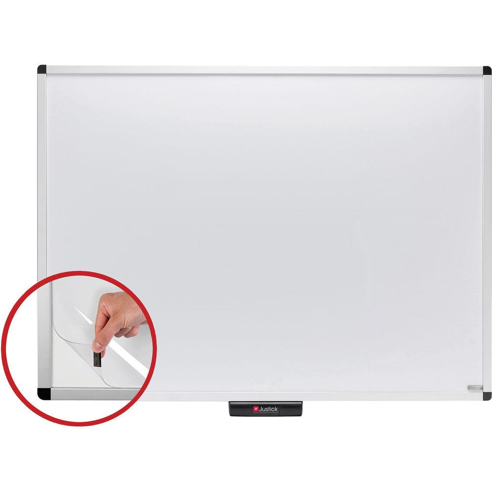 Justick Overlay Premium Frame Dry Erase Board