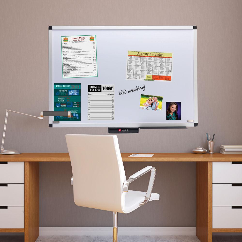 Justick Overlay Premium Frame Dry Erase Board