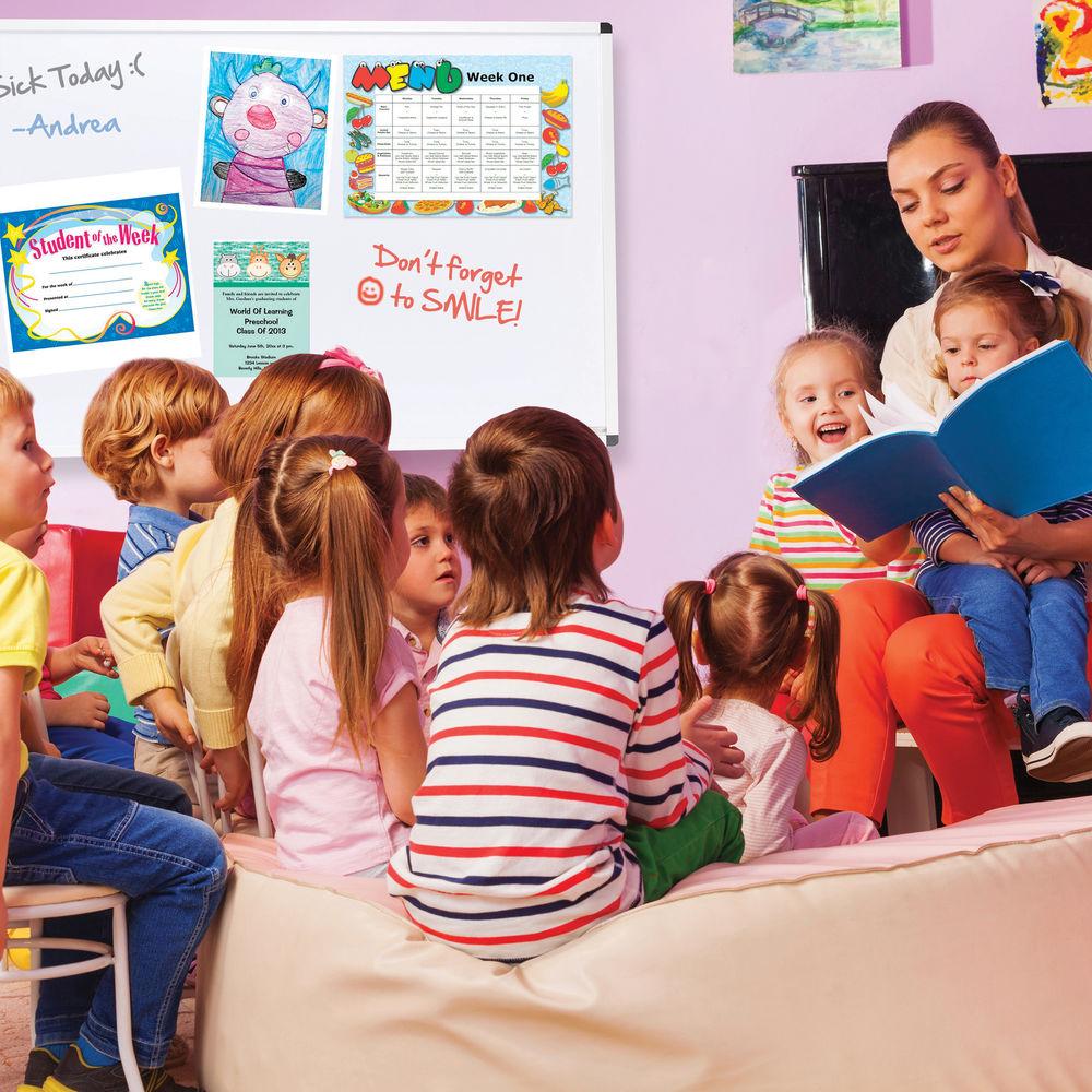 Justick Overlay Premium Frame Dry Erase Board