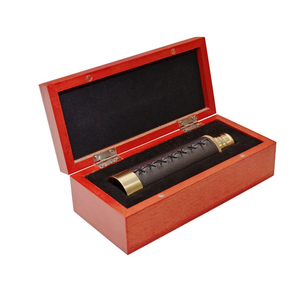 Levenhuk 12x30 SG2 Telescoping Brass Spyglass