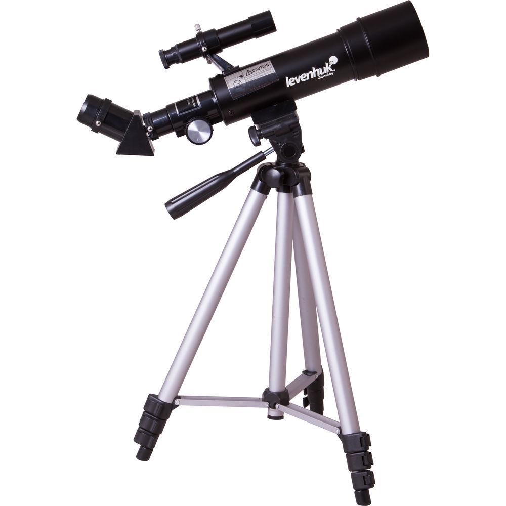 Levenhuk Skyline Travel 50 50mm f 7 Alt-Az Refractor Telescope