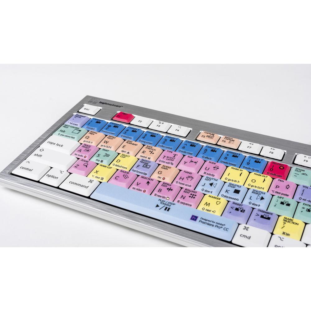 LogicKeyboard ALBA Mac Keyboard for Adobe Premiere Pro CC