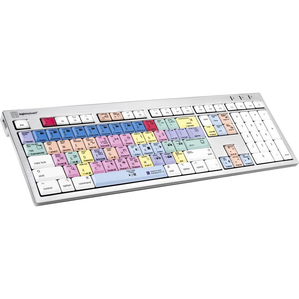 LogicKeyboard ALBA Mac Keyboard for Adobe Premiere Pro CC