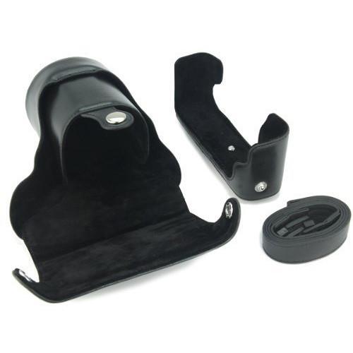 MegaGear Ever Ready PU Leather Camera Case with Strap for Fujifilm X-E2S X-E2