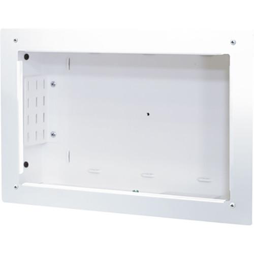Middle Atlantic 9 x 14" Proximity Series In-Wall Box with One Lever Lock 4" Mounting Plate for Storing AV System Components