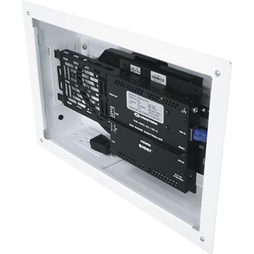 Middle Atlantic 9 x 14" Proximity Series In-Wall Box with One Lever Lock 4" Mounting Plate for Storing AV System Components