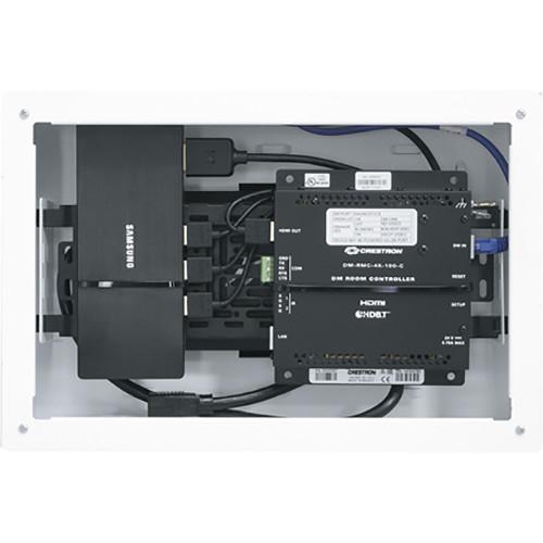 Middle Atlantic 9 x 14" Proximity Series In-Wall Box with One Lever Lock 4" Mounting Plate for Storing AV System Components