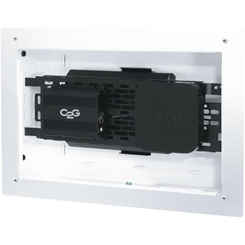 Middle Atlantic 9 x 14" Proximity Series In-Wall Box with One Lever Lock 4" Mounting Plate for Storing AV System Components