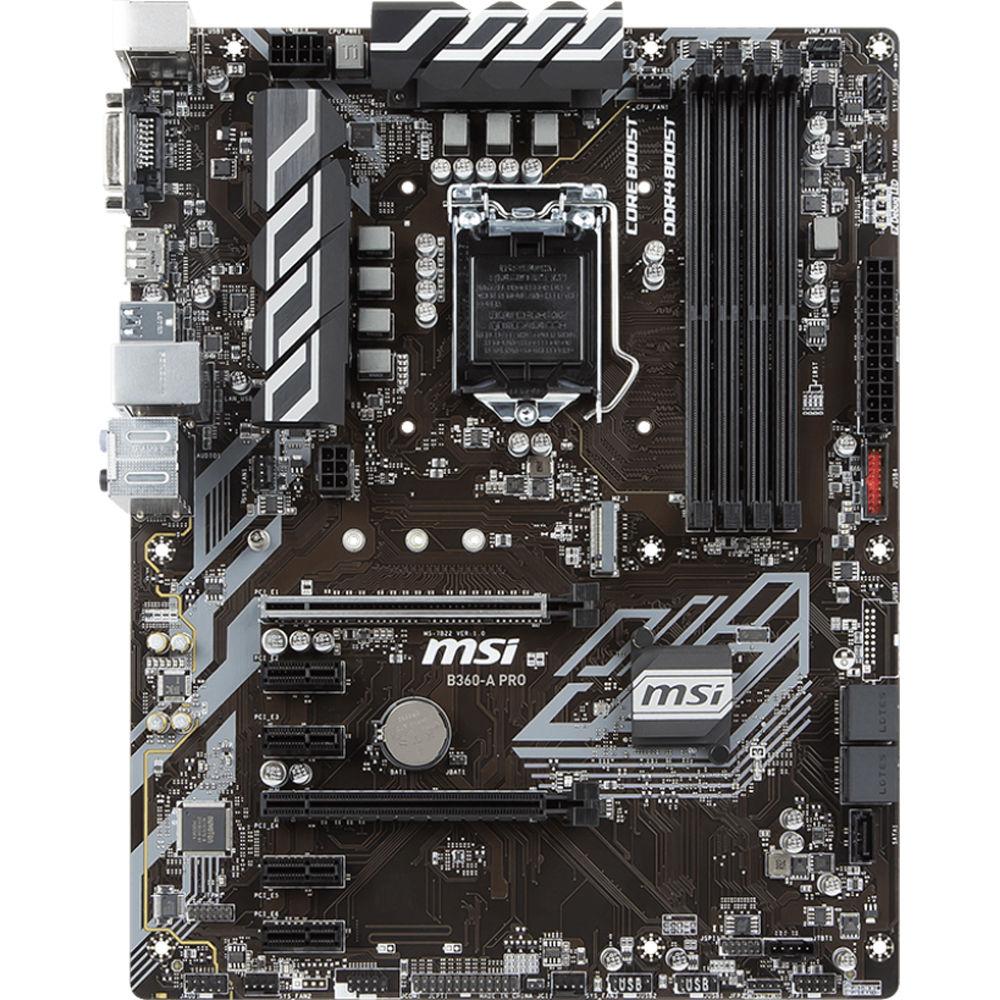 MSI B360-A Pro LGA 1151 ATX Motherboard