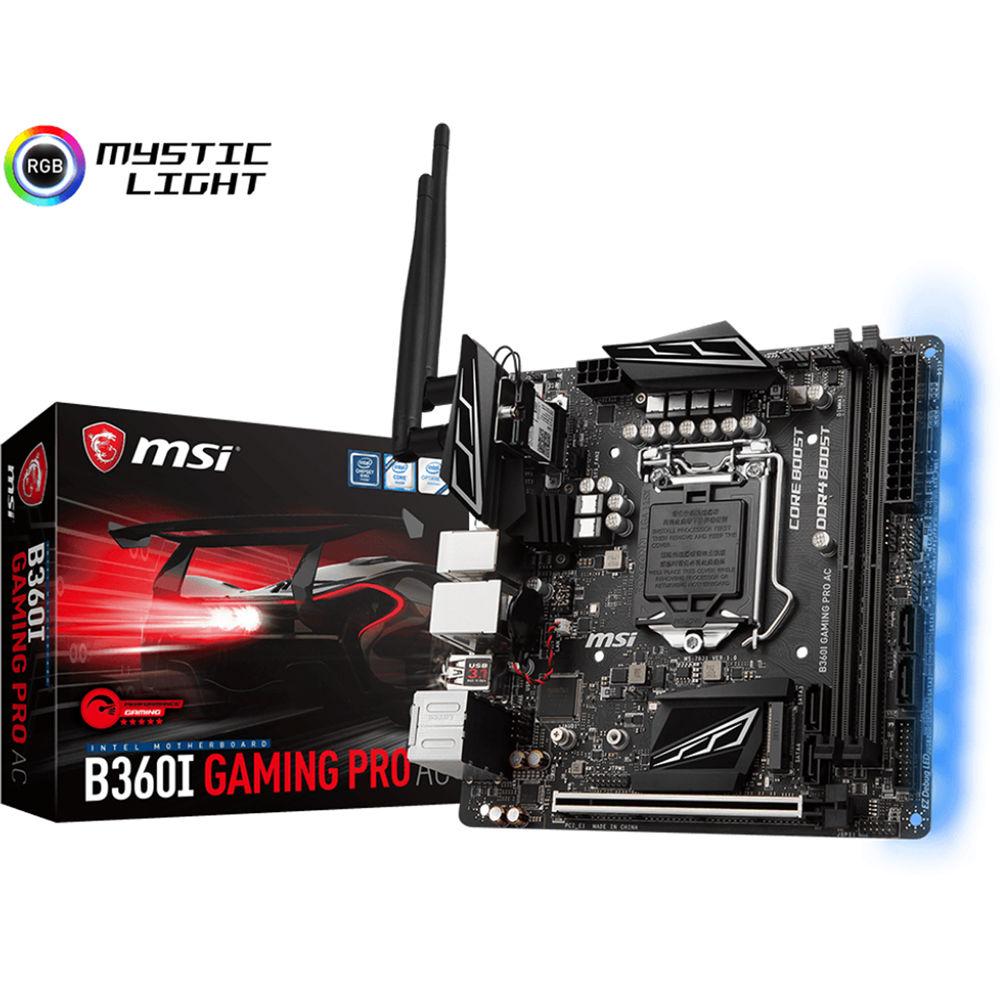 MSI B360I Gaming Pro AC Motherboard