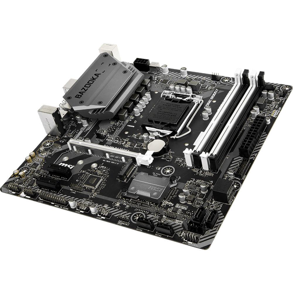 MSI B360M Bazooka LGA 1151 Micro-ATX Motherboard