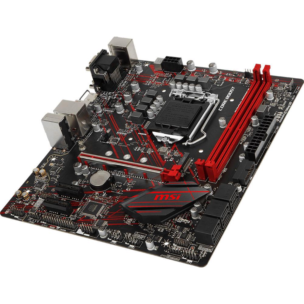 MSI B360M Gaming Plus LGA 1151 Micro-ATX Motherboard
