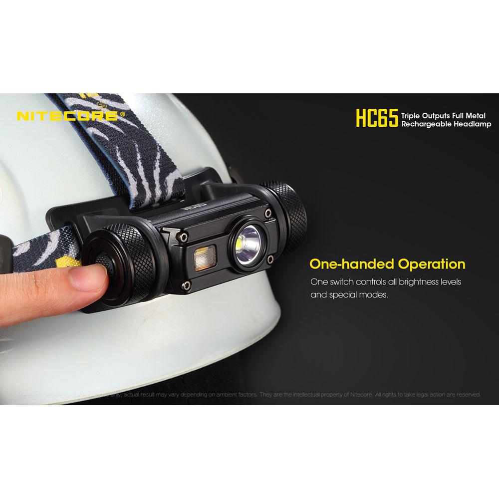 Nitecore HC65 USB Rechargeable LED Headlamp