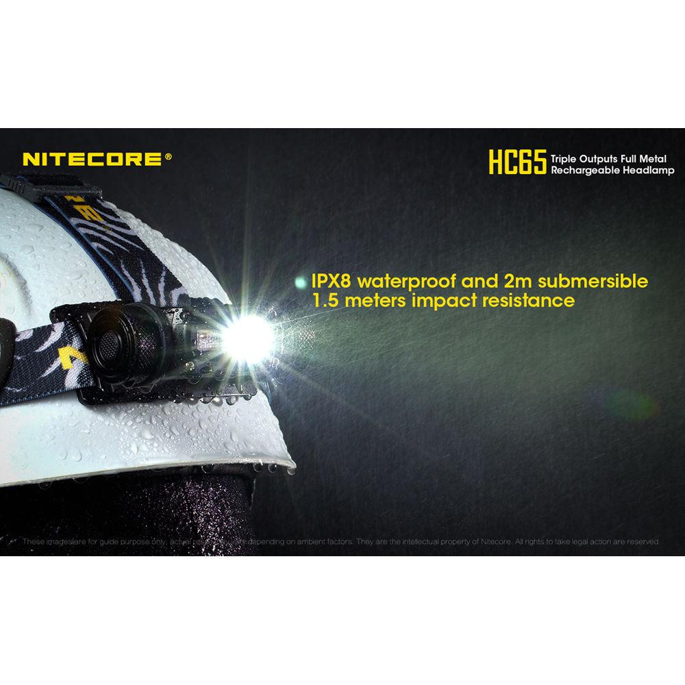 Nitecore HC65 USB Rechargeable LED Headlamp