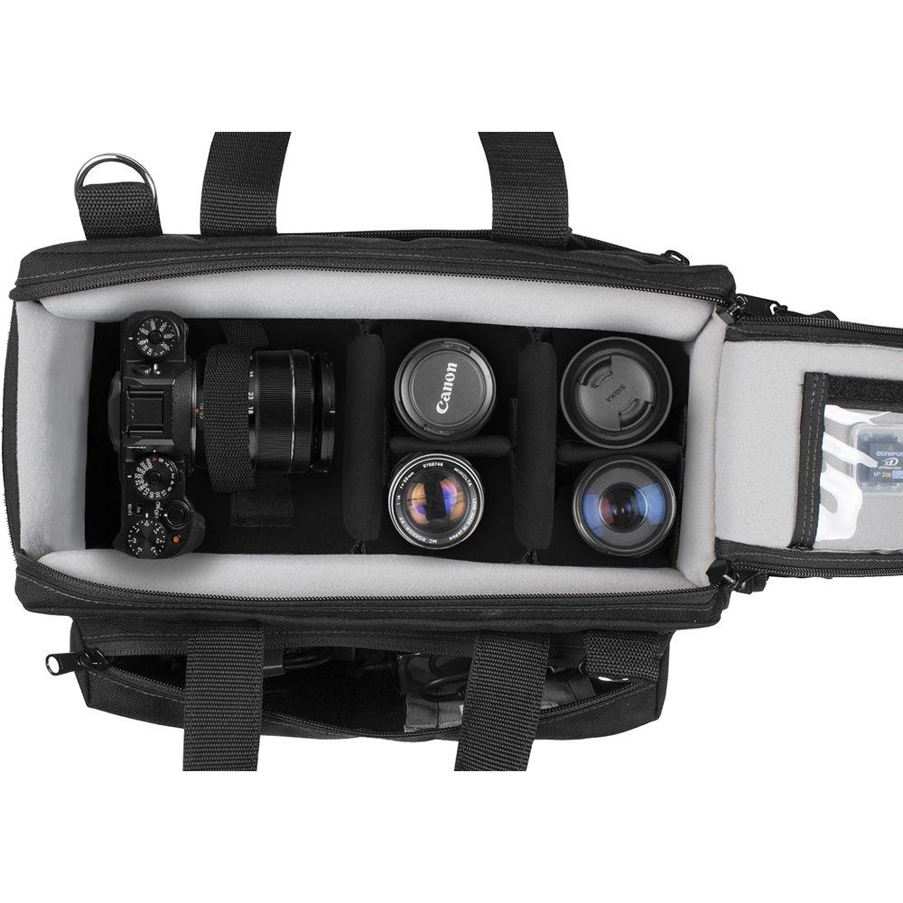 Porta Brace Dual-Zipper Camera Bag for Fujifilm X-T1 Camera and Accessories