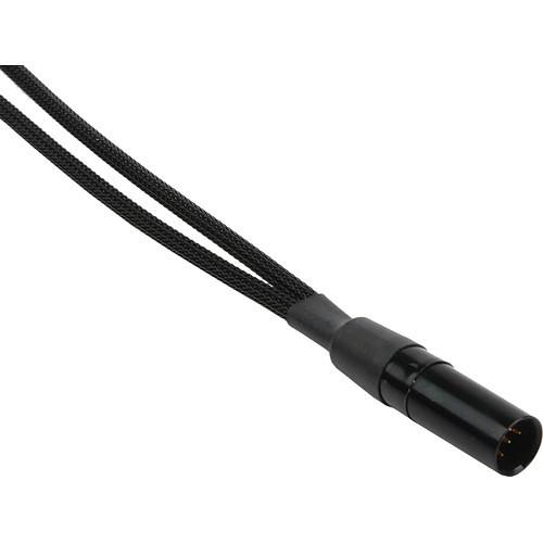 Remote Audio Breakout Cable TA5M to 3.5mm TRS Unimatch and TA5F for Electret Talkback Headset into Lectrosonics Transmitters