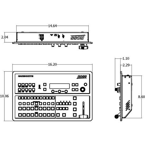 Ross Video CB9 Carbonite Control Panel