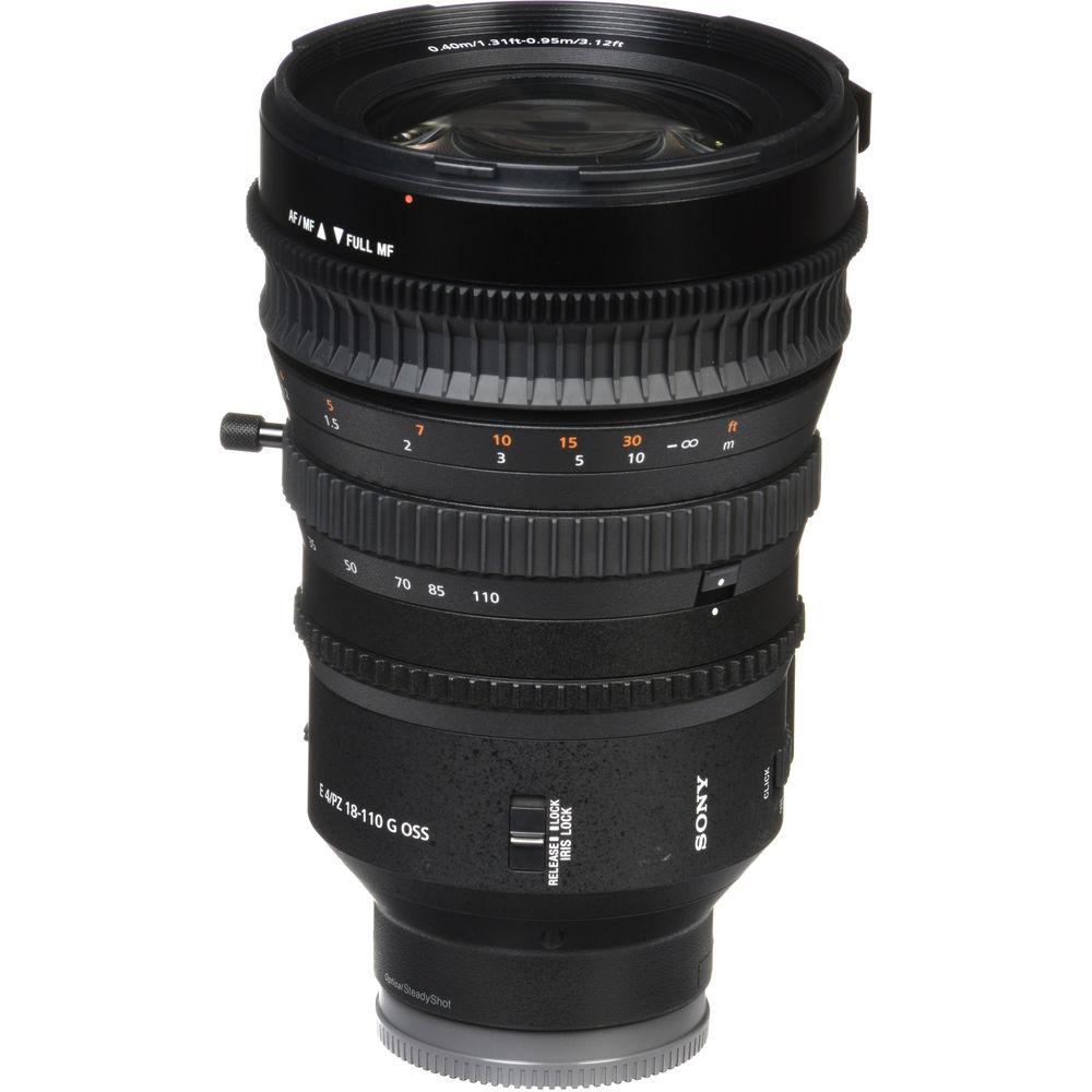 Sony E PZ 18-110mm f 4 G OSS Lens