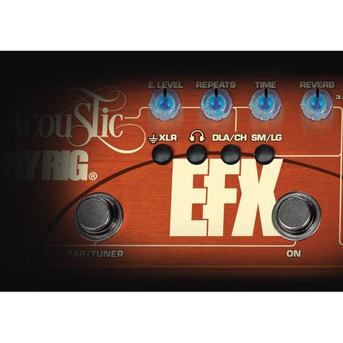 TECH 21 Acoustic Fly Rig Multi-Effects Board for Acoustic Instruments