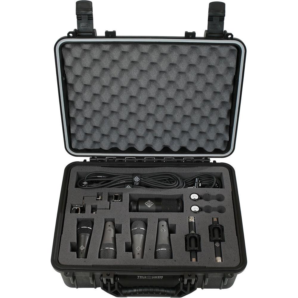 Telefunken DC7 Condenser & Dynamic Microphone System for Drum Kits