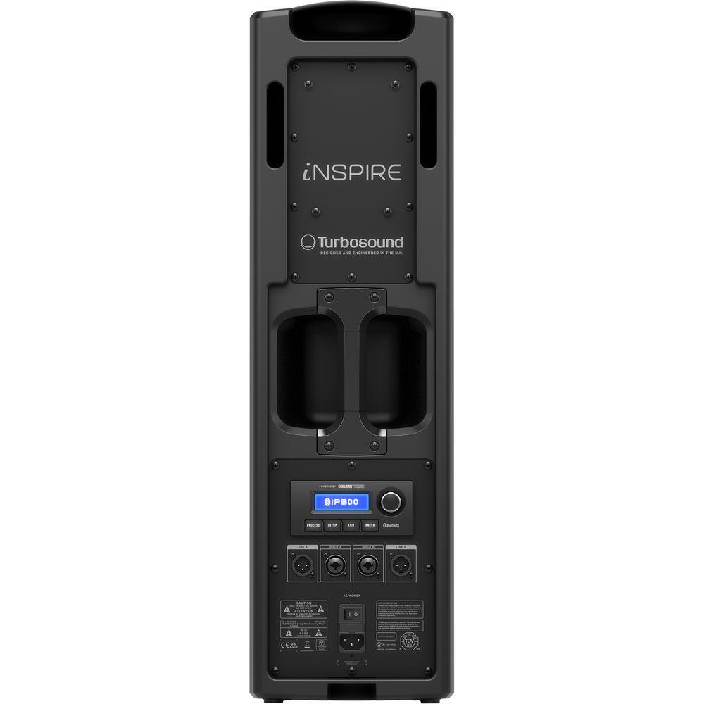 Turbosound iNSPIRE iP300 - 600W Powered Column Loudspeaker with iOS Control & Bluetooth