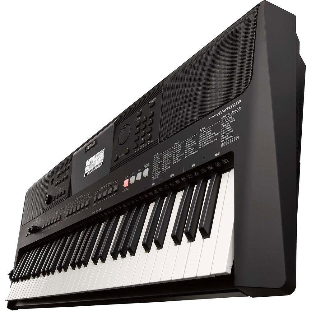Yamaha PSR-E463 61-Key Touch Response Portable Keyboard