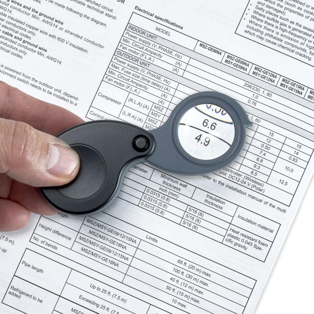 Carson TV-15 5-15x TriView Industrial Magnifier