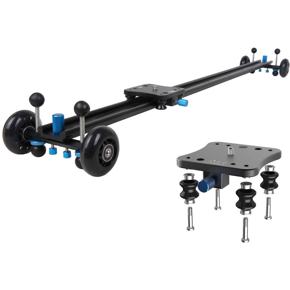 A&J PRO Moving Dolly Track Camera Slider
