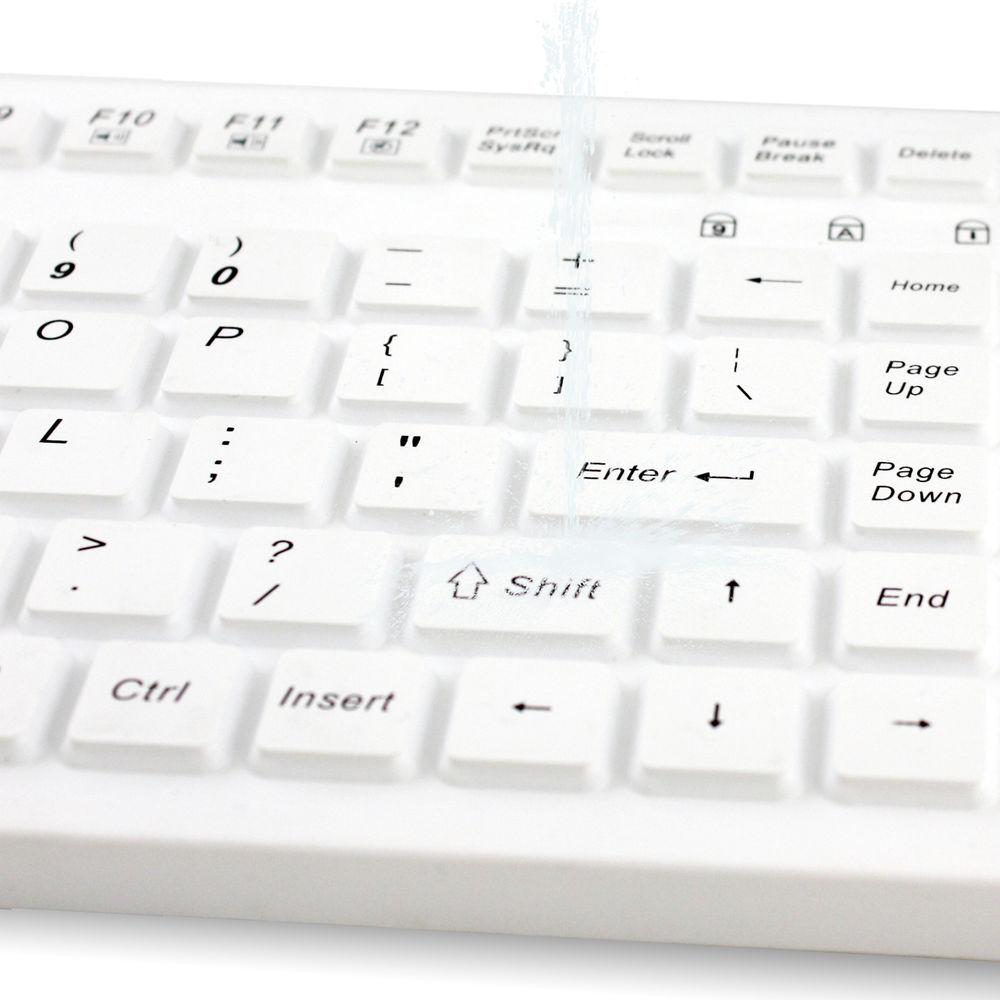 Adesso SlimTouch 270 Antimicrobial Waterproof Touchpad Keyboard