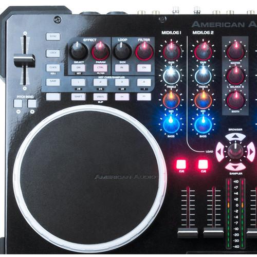 American Audio VMS5.0 DJ MIDI Controller Analog Mixer