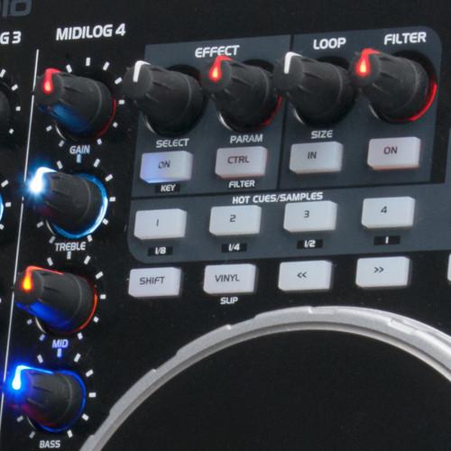 American Audio VMS5.0 DJ MIDI Controller Analog Mixer
