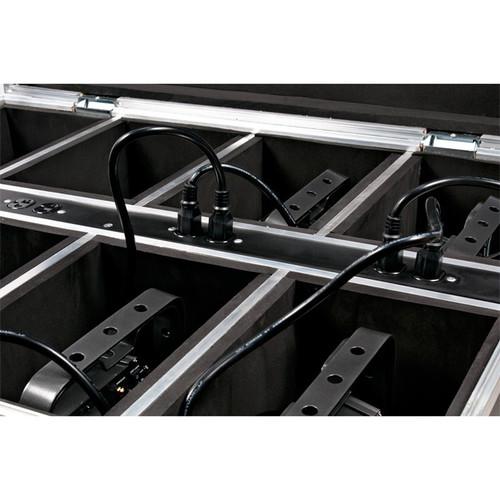 American DJ Wi Flight Case with Built-in Charging WiFLY PARs