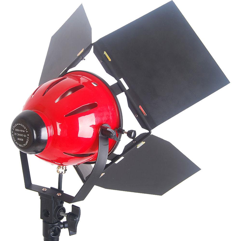 CAME-TV 800W Pro RED HEAD Continuous Light Fixture