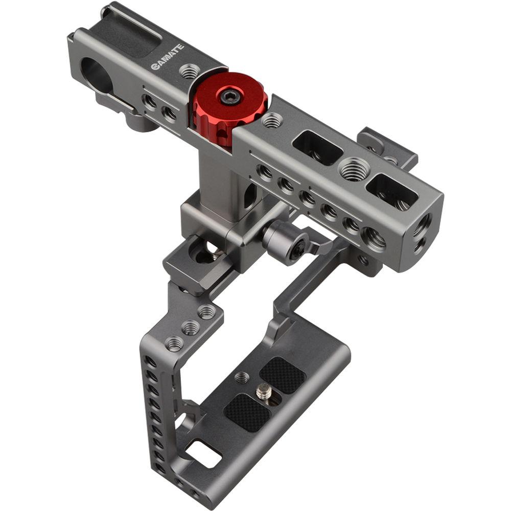 CAMVATE a6500 Handheld Camera Cage with QR Cheese Handle