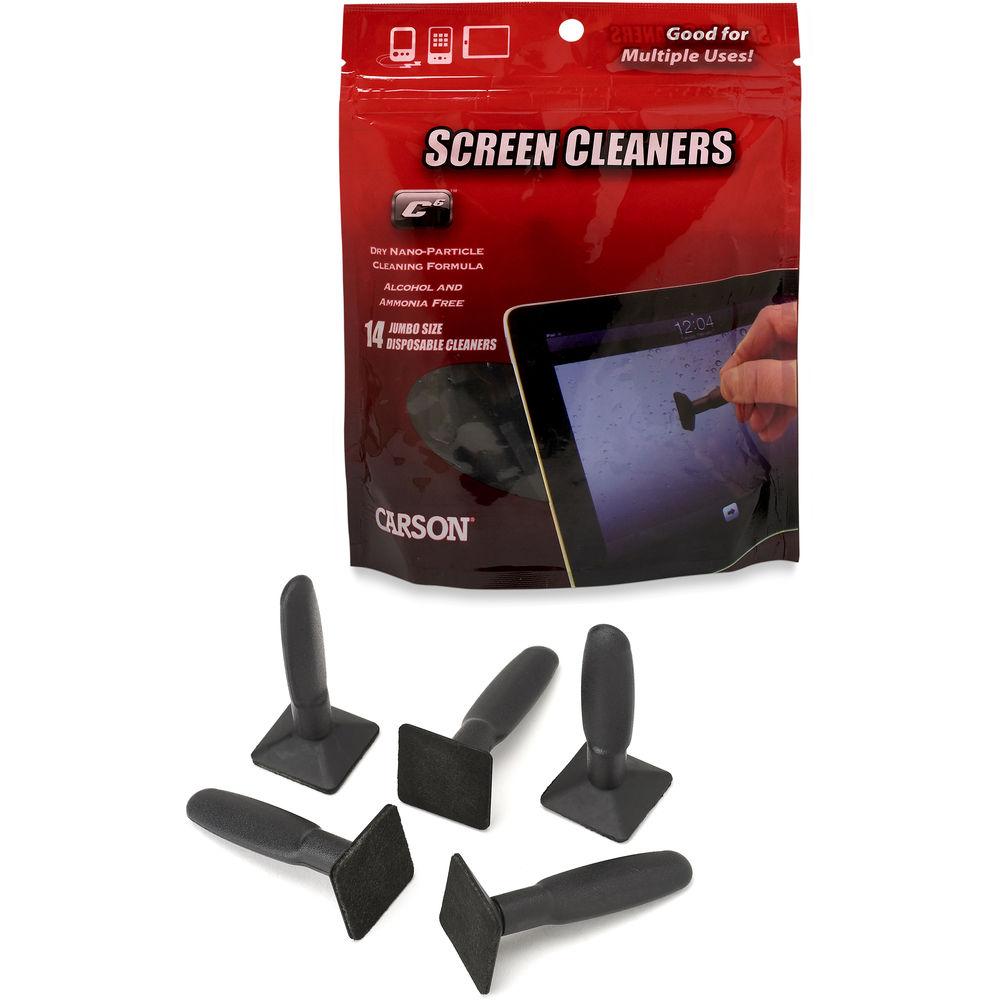 Carson C6 - CS-80 Disposable Jumbo Screen Cleaners
