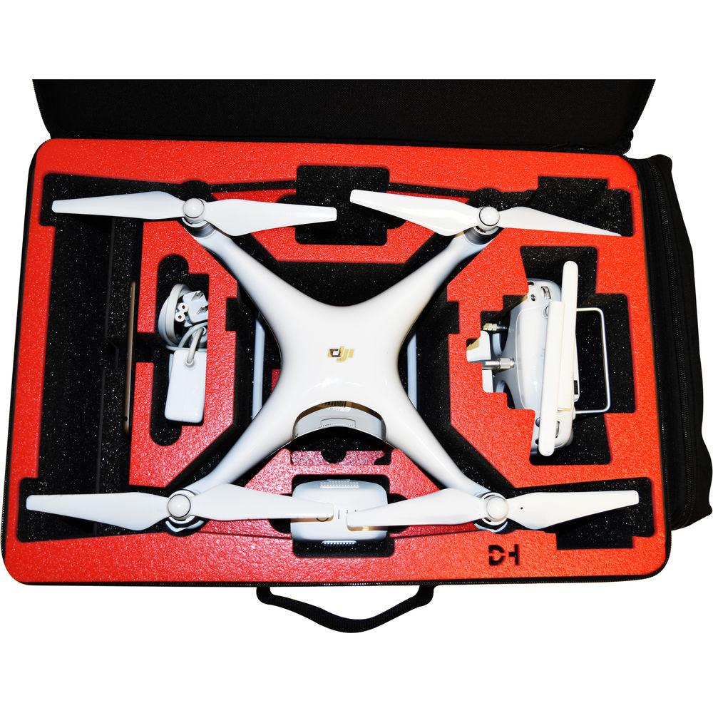Drone Hangar Soft-Sided Convertible Backpack for DJI Phantom 3 or 4 Quadcopter, Drone, Hangar, Soft-Sided, Convertible, Backpack, DJI, Phantom, 3, or, 4, Quadcopter