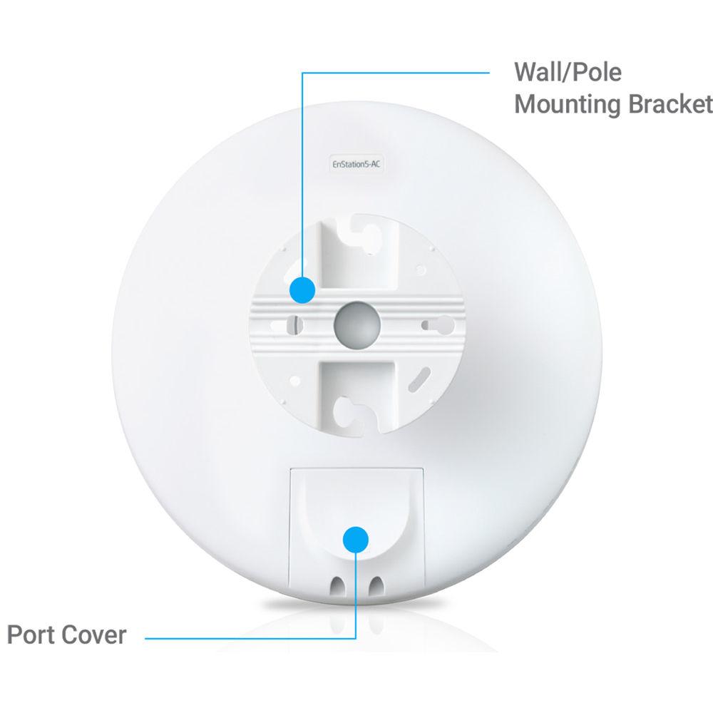 EnGenius EnStation5-AC EnTurbo Advanced Wave 2 11ac 5 GHz Wireless Outdoor Bridge